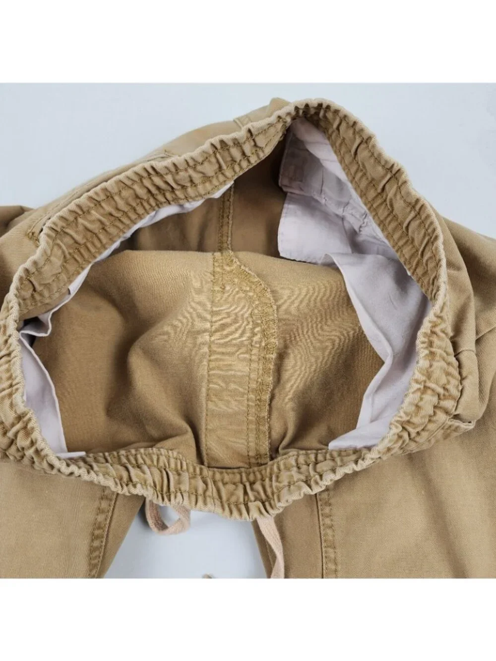 Southpole Pants Mens Medium Tan Joggers Elastic Waist Drawstring 32x30